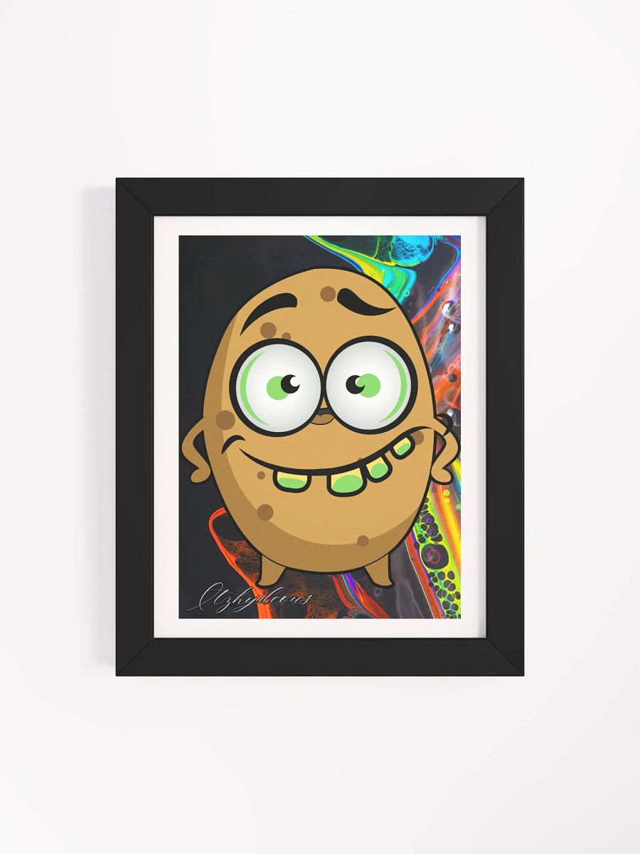 Cheerful Potato Framed Poster product image (4)