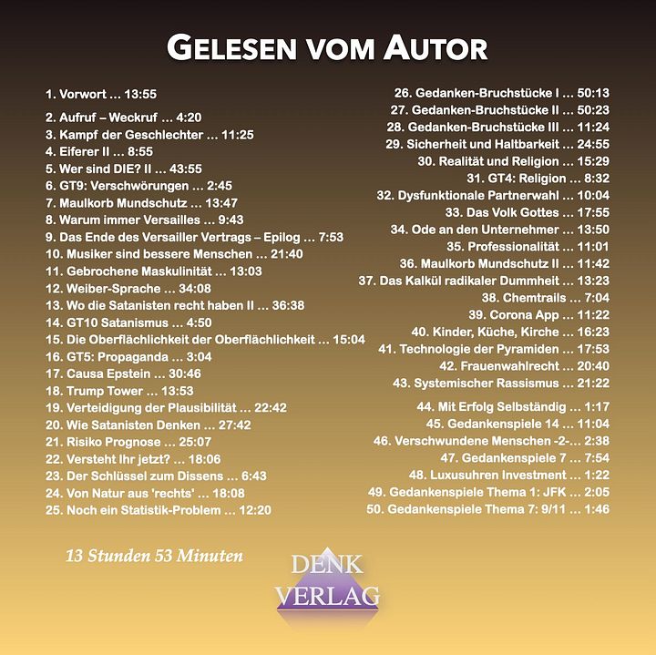Gedankenspiele 15 - Hörbuch product image (2)