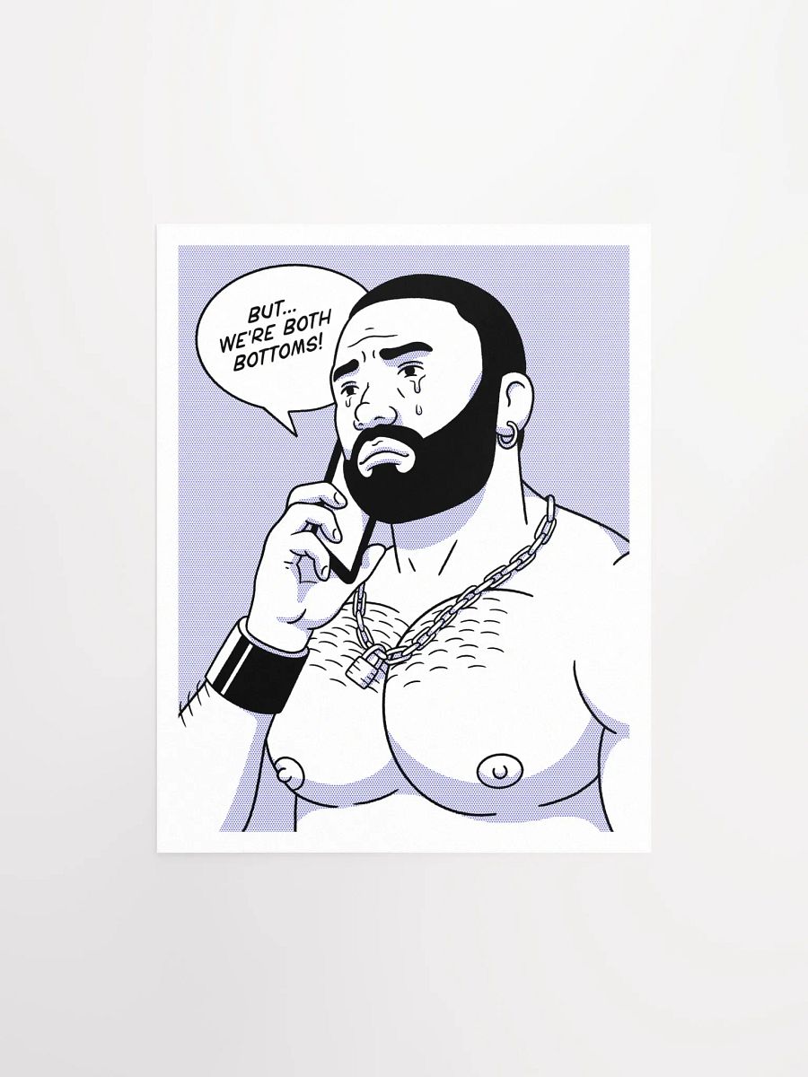 "But We're Both Bottoms" 11x14 Print product image (3)