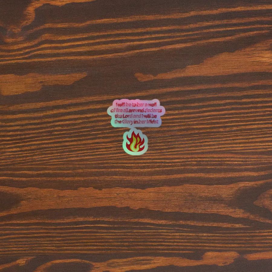 Divine Fire Holographic Sticker Sheet product image (5)