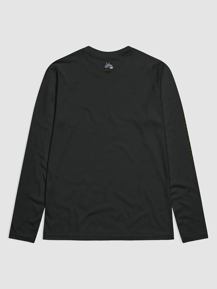Grant & Son's Purple Rays Sim Trucker Logo Long Sleeve product image (2)