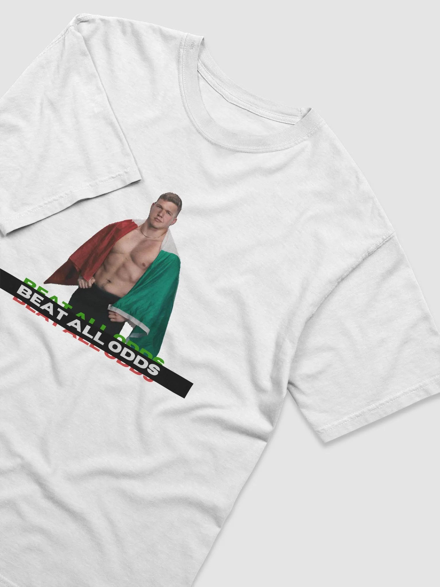 Beat All Odds | Official Tee White product image (3)