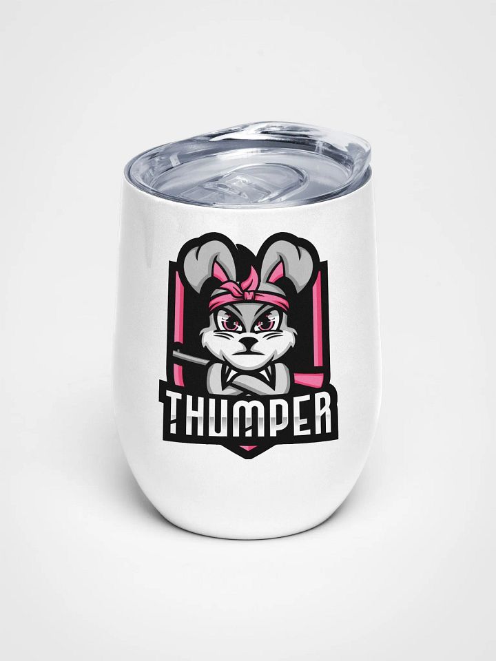 Intense Thumper Bunny Wine Tumbler product image (1)