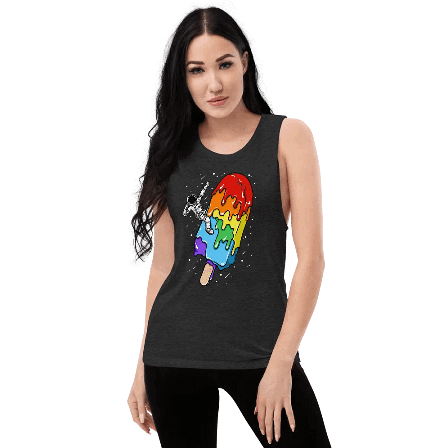 Galactic Popsicle Women's Flowy Muscle Tank product image (3)