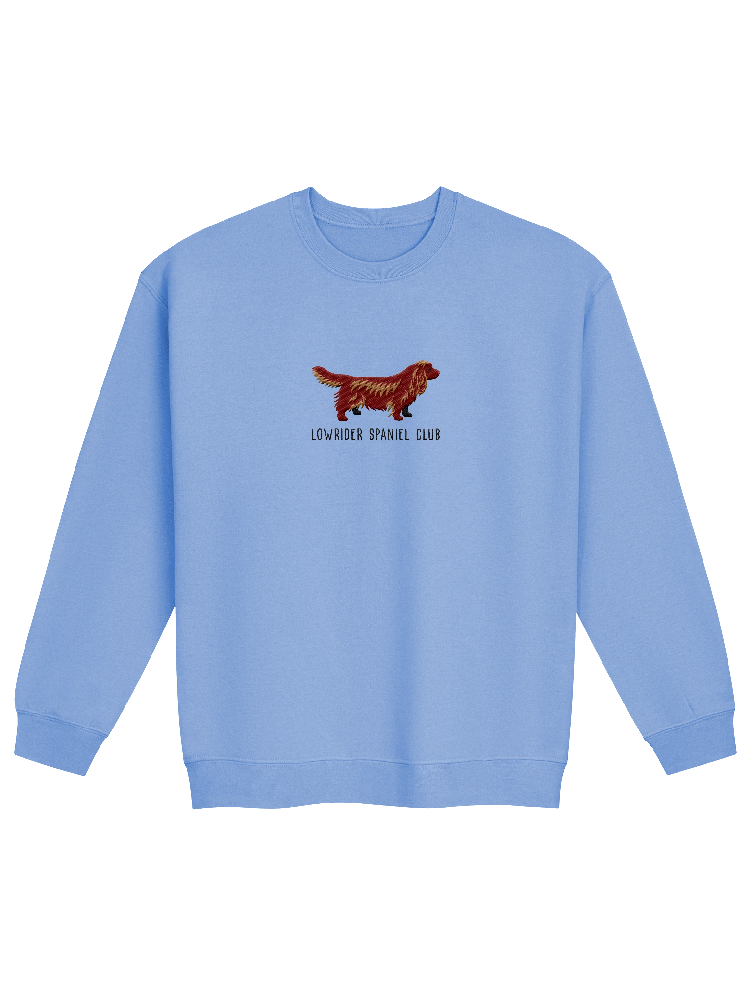 Lowrider Spaniel Club Sweatshirt (Embroidered) of a Sussex Spaniel(Golden Liver) product image (9)