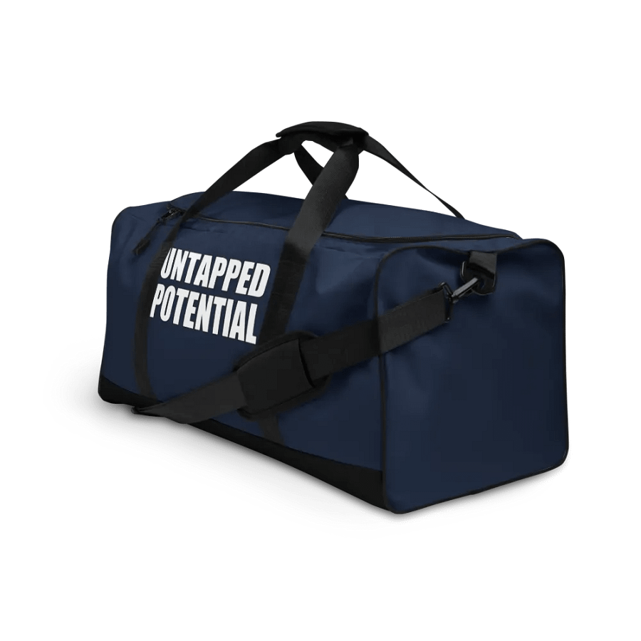 Untapped Potential Navy Blue Duffle Bag product image (3)