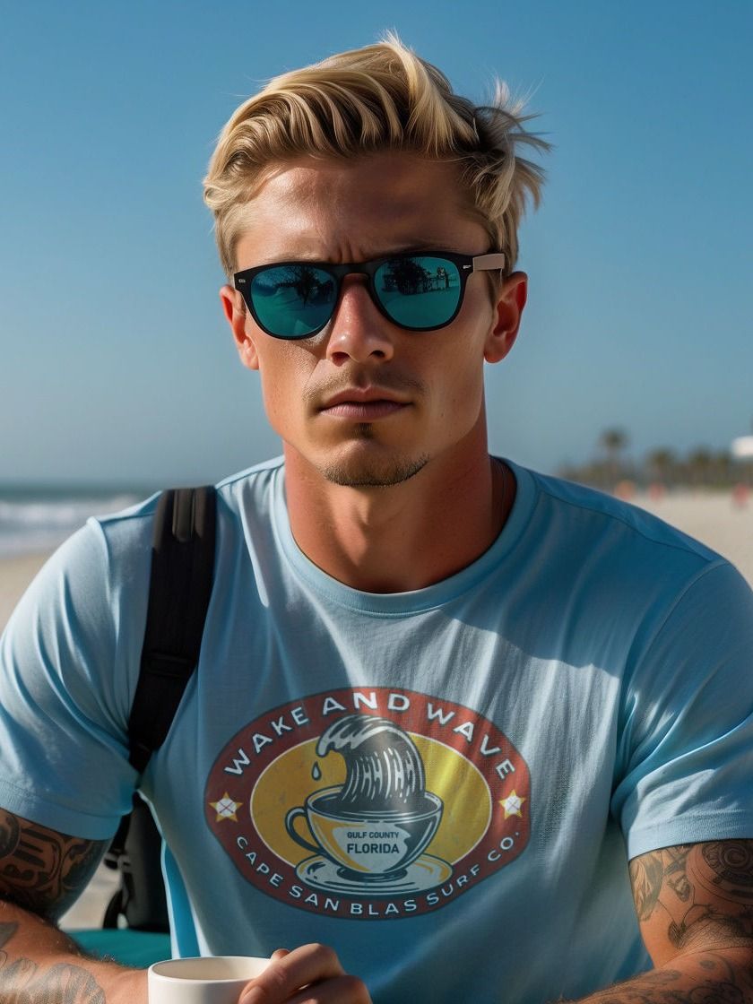 Wake and Wave Comfort Colors Dyed Tees product image (1)