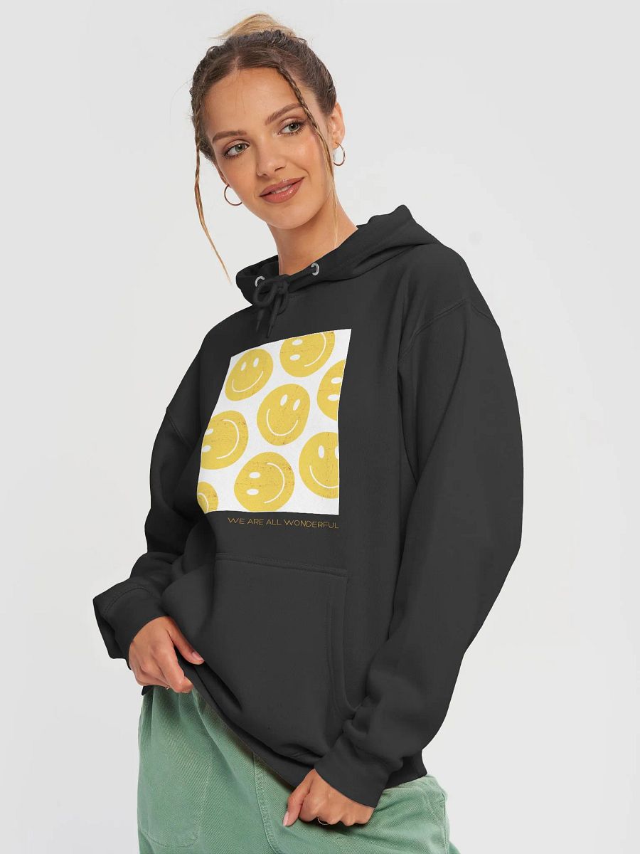 Distressed Smiley Faces Premium Hoodie product image (13)