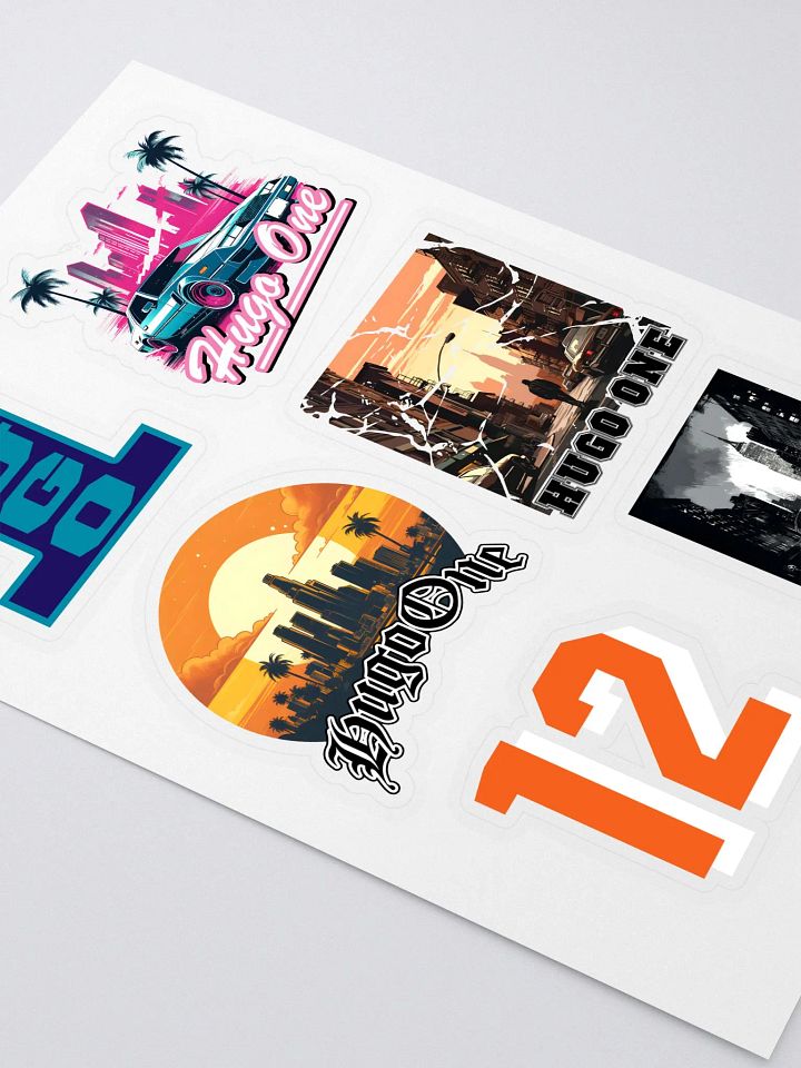 Hugo One Sticker Sheet product image (2)
