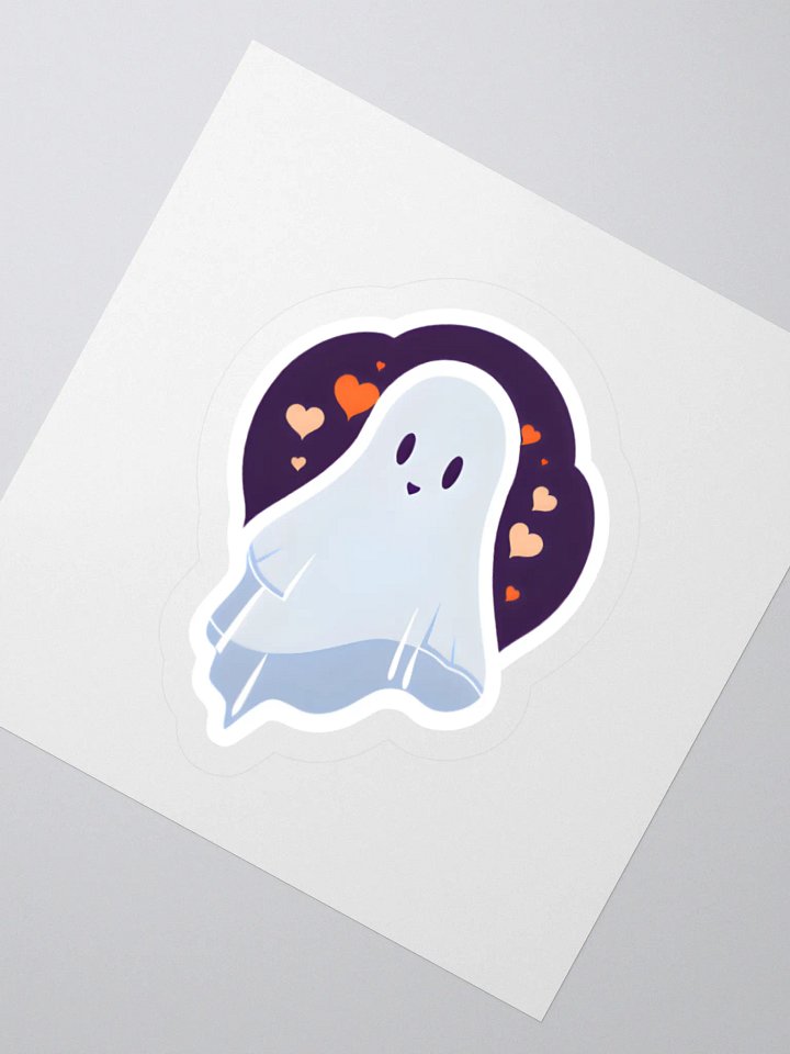 Spooky Sweetheart: Official GhostGhoulGamer sticker product image (5)