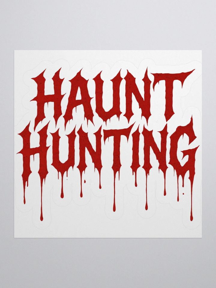 Haunt Hunting Sticker product image (1)