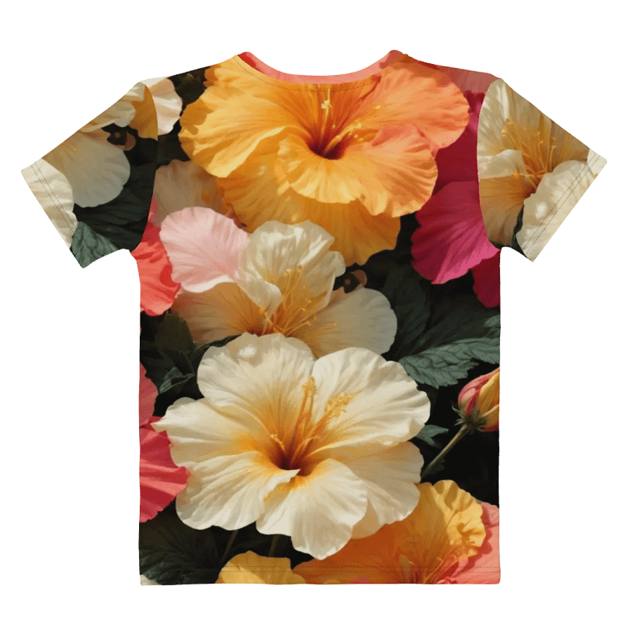 Hibiscus Serenade: Petal Perfect Tees product image (5)