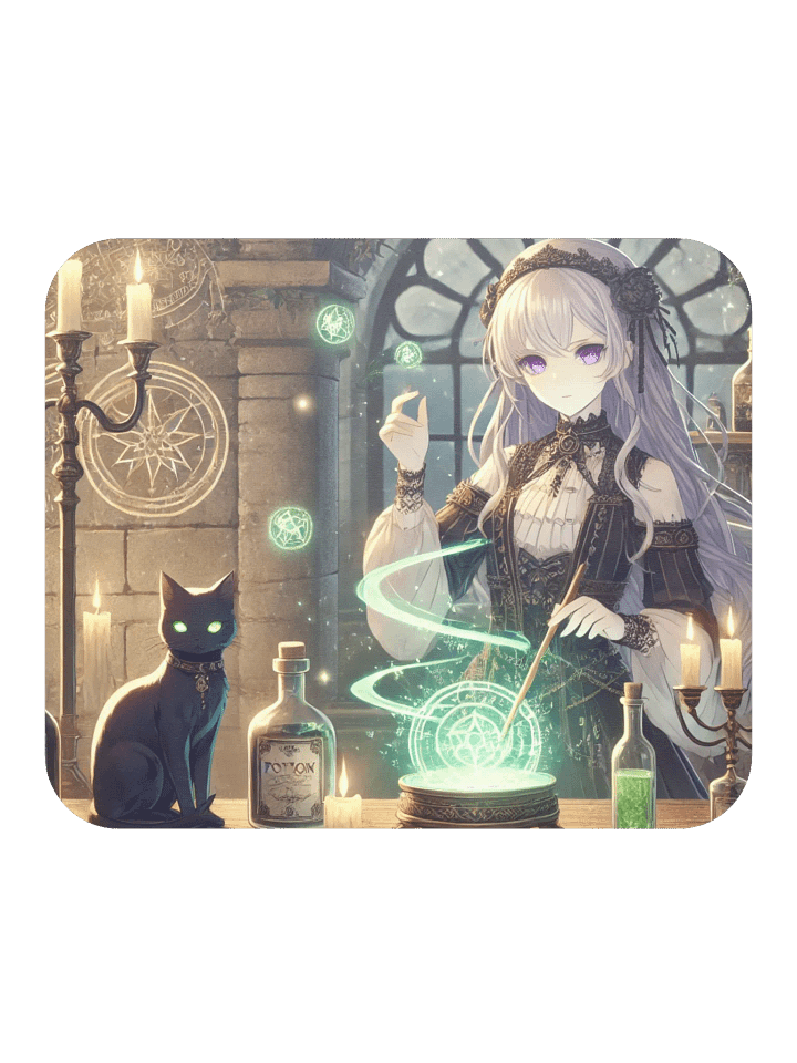 Enchanting Cauldron Mouse Pad product image (1)