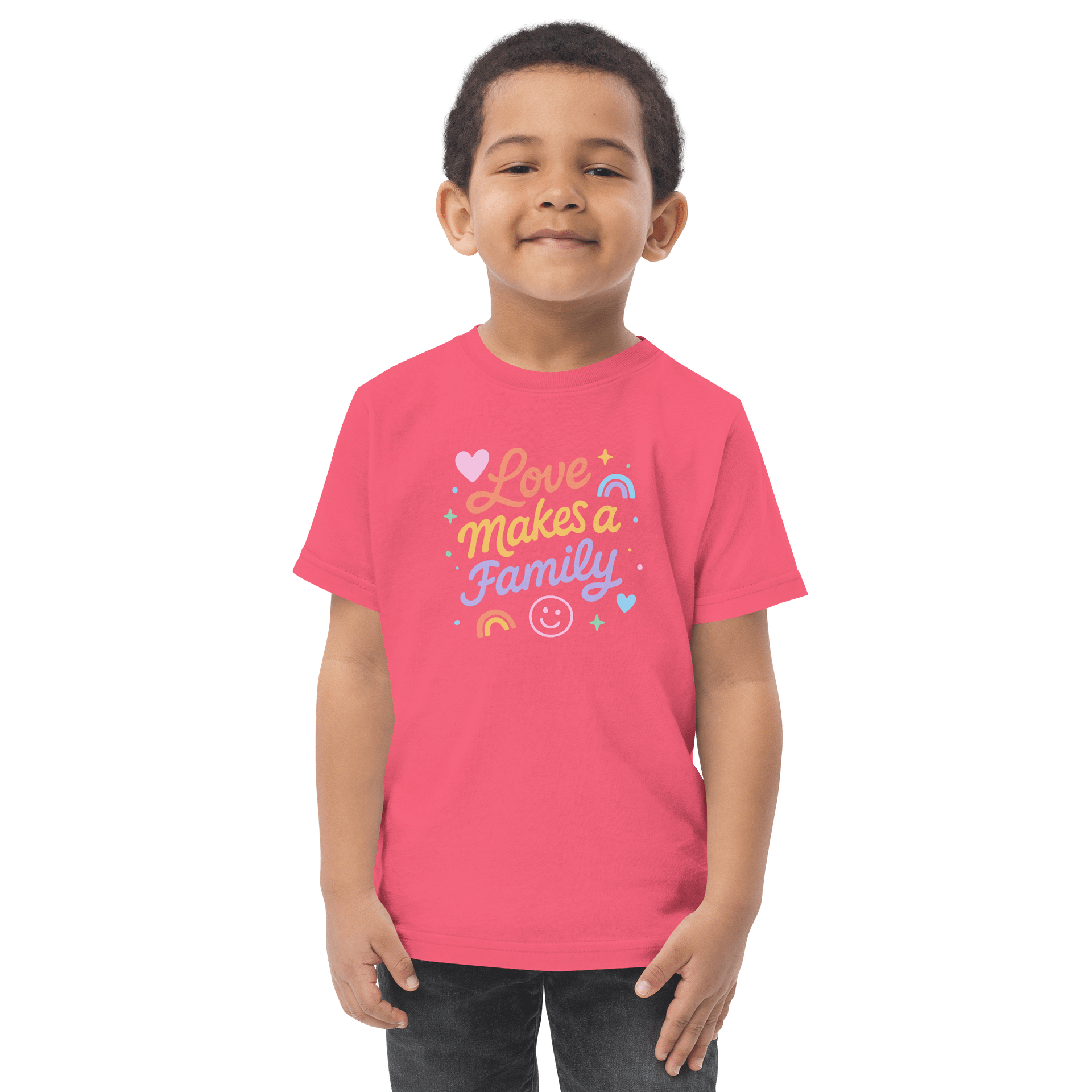 Love Makes a Family Toddler Tee product image (1)