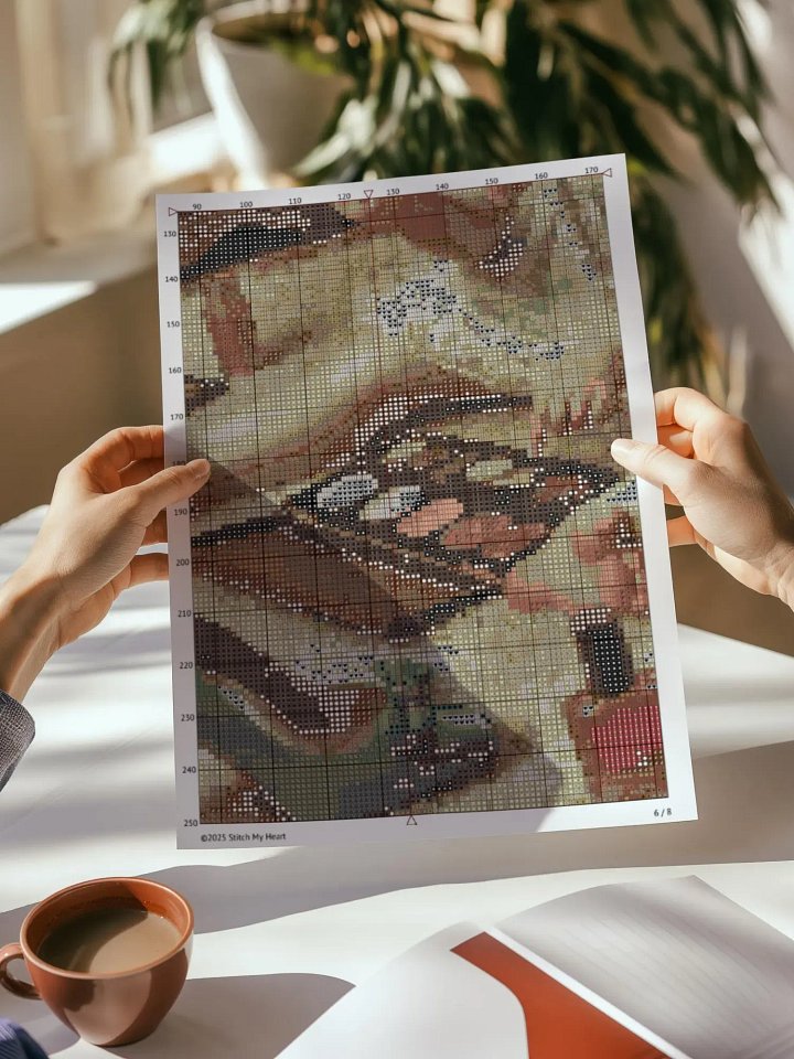 Just Like Mum Cross Stitch Pattern product image (2)