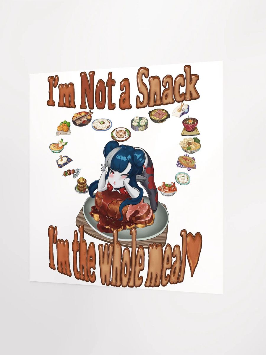 I'm The Whole Meal Chibi Poster product image (2)