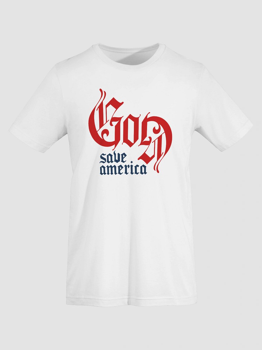 God Save America Red White Blue T-Shirt product image (7)