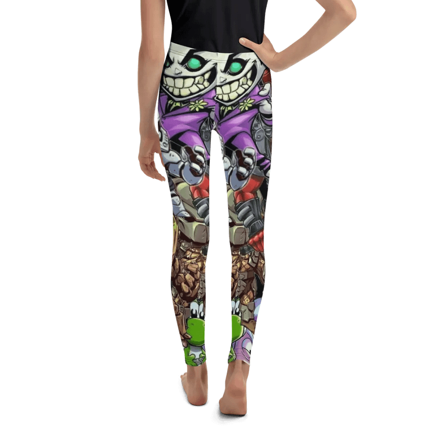 Kids Leggings – Villains Print for Edgy & Dramatic Style product image (7)