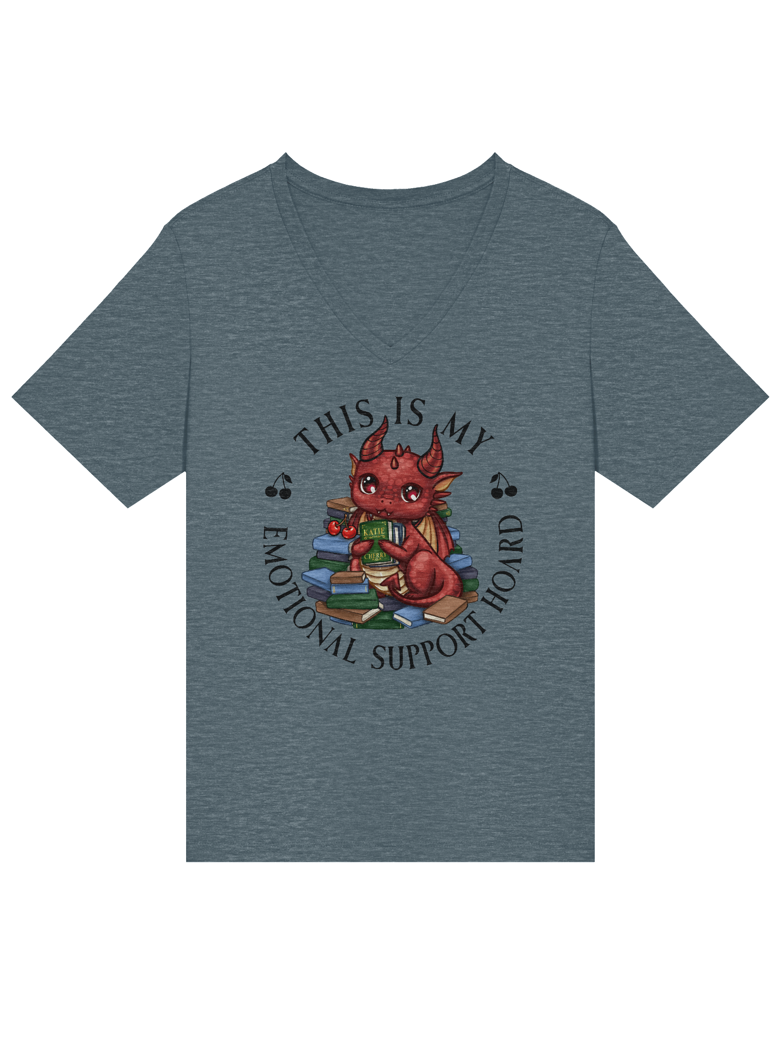 Women's Relaxed V-neck (Light colors) product image (3)