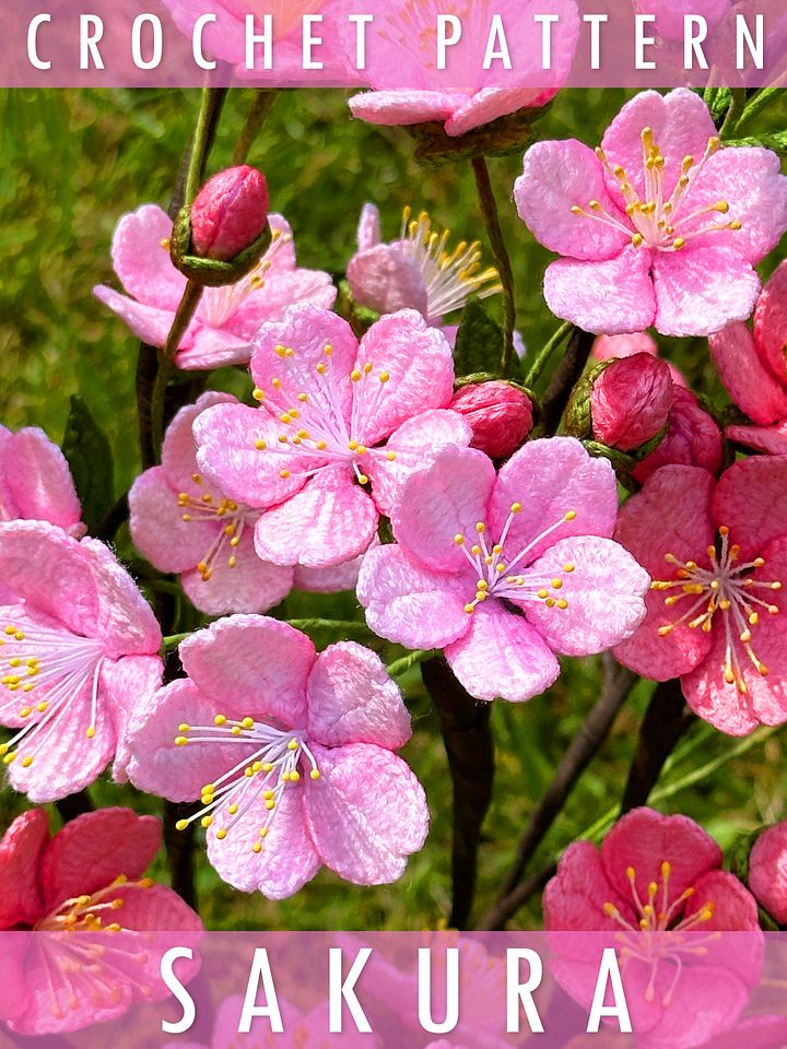 Crochet Sakura Pattern product image (1)