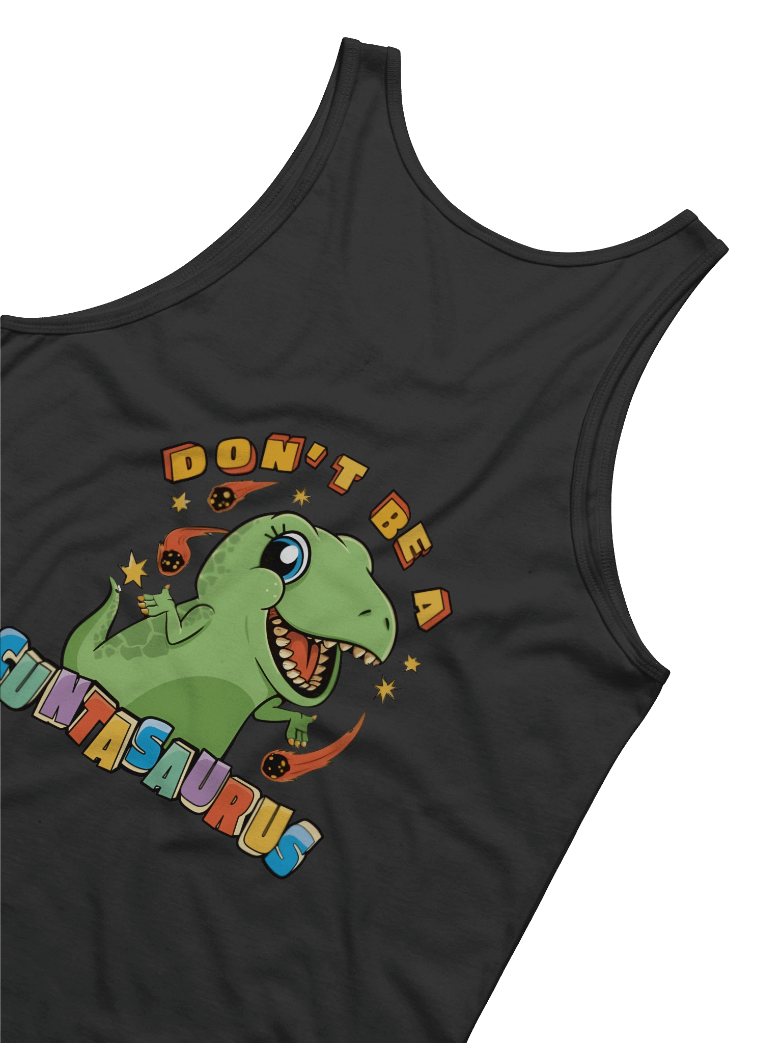 GRIM FAM – DON’T BE A CUNTASAURUS – DINO TANKTOP/SINGLET #1 product image (33)