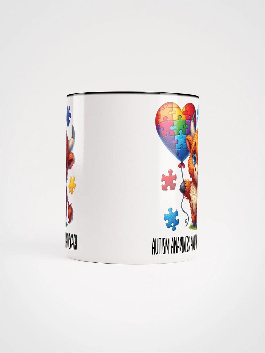Cheerful Cow Heart Balloons Mug product image (9)