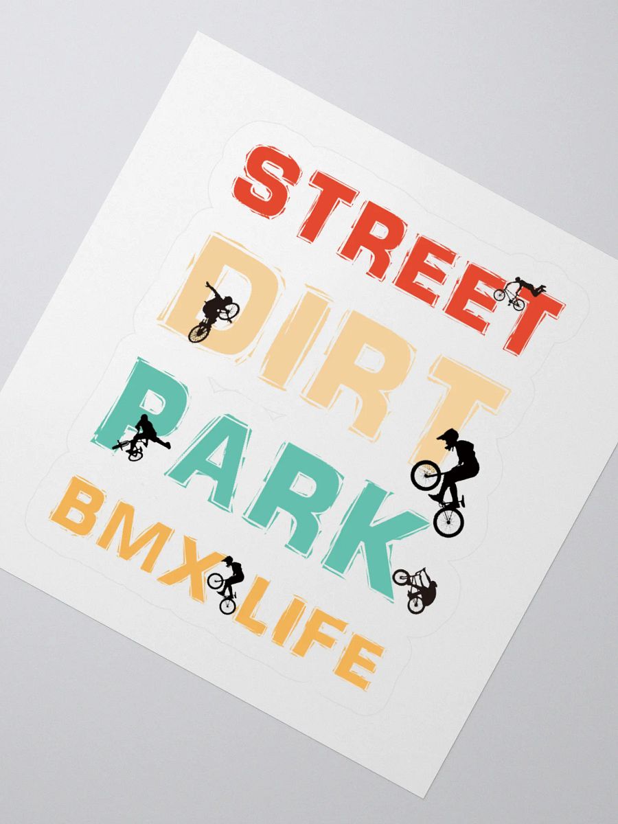BMX Life Kiss Cut Stickers product image (4)