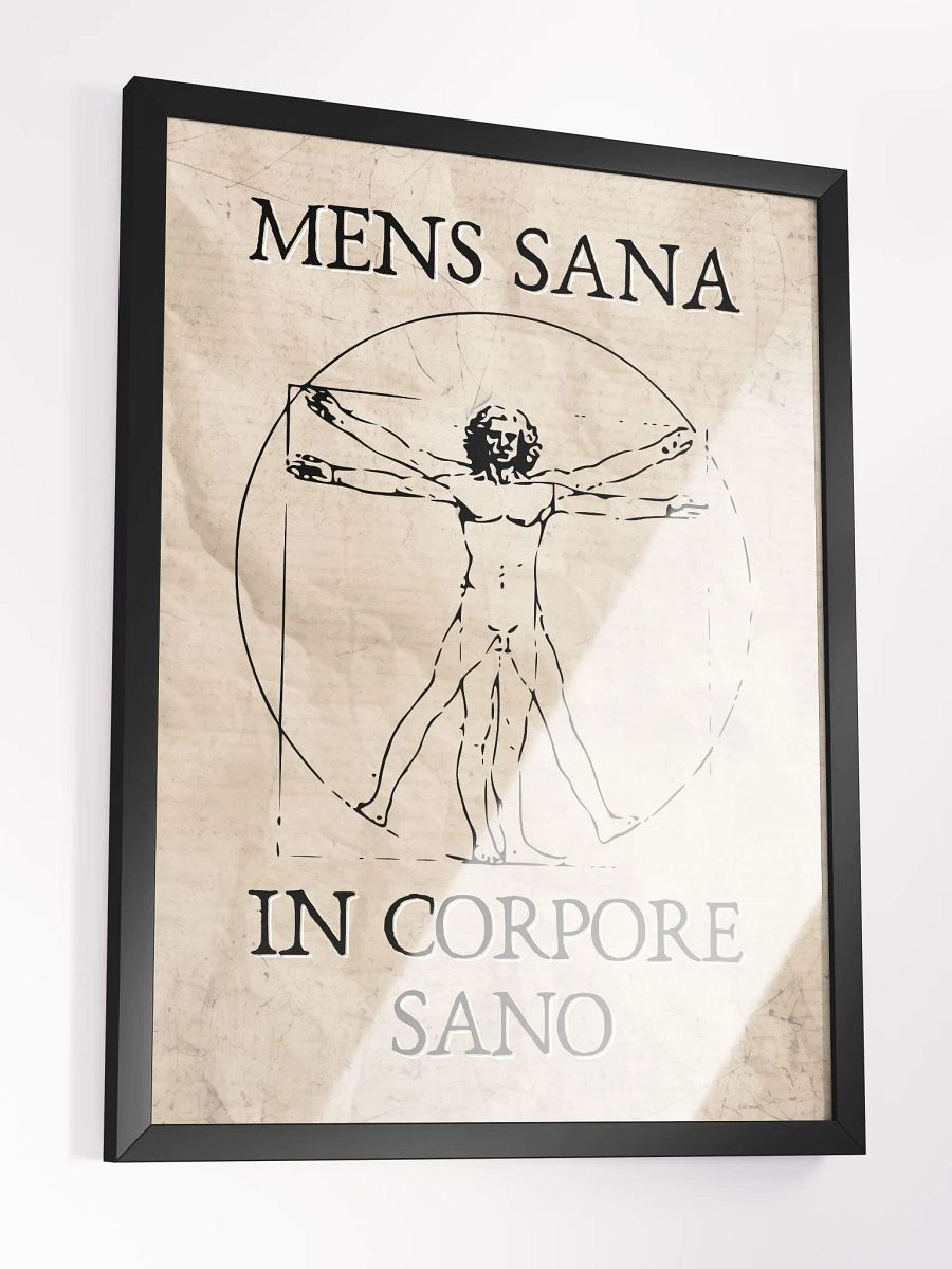 Mens Sana In Corpore Sano Poster product image (4)