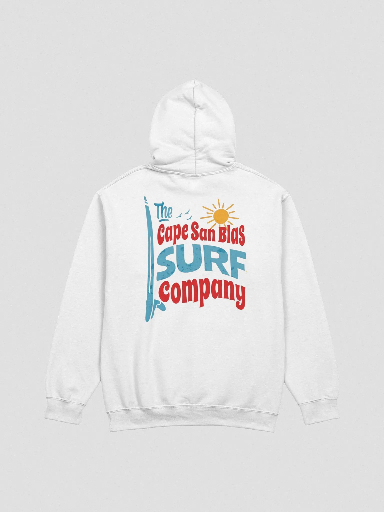 Surf Gulf County White Hoodie product image (6)