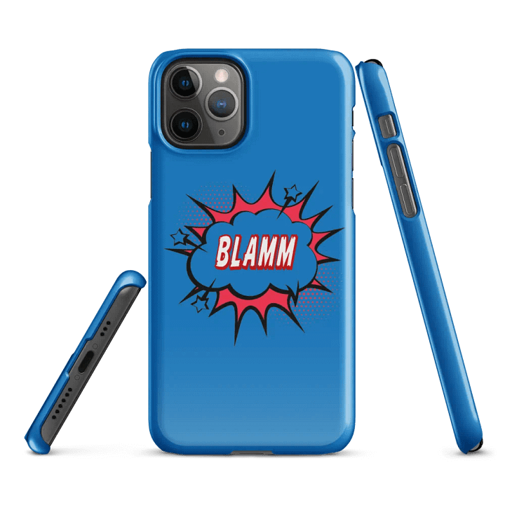 BLAMM! Blue Tough Phone Case – Bold Protection Inspired by HQ Mar’s Hit Song product image (1)