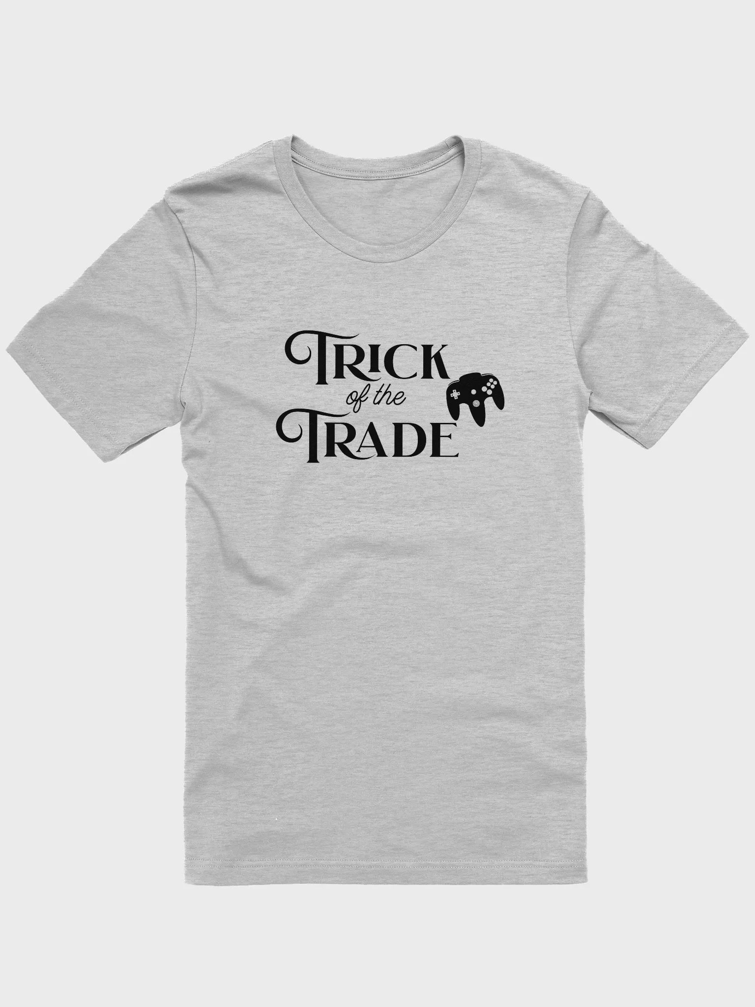 Comfort Fit T-Shirt "Trick of the Trade" (Black Text) product image (1)