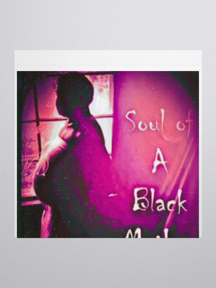 Soul of A Black Mother Stickers Pink product image (1)