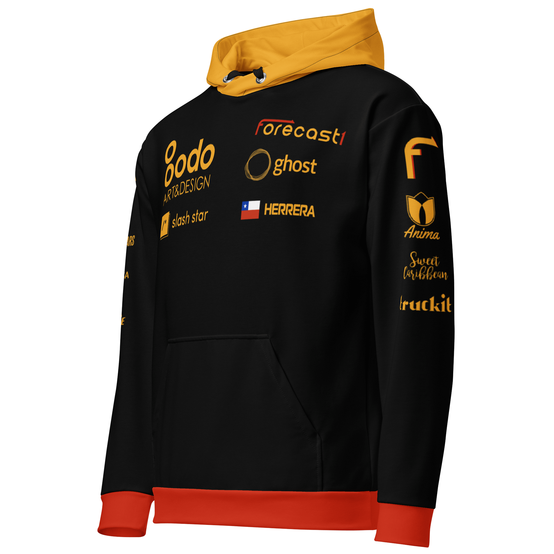 Herrera - Black Hoodie Personalized product image (2)