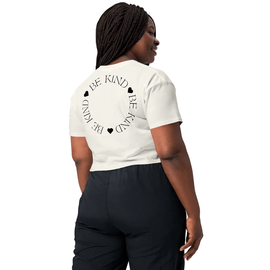 Be Kind All Around Black Crop product image (4)