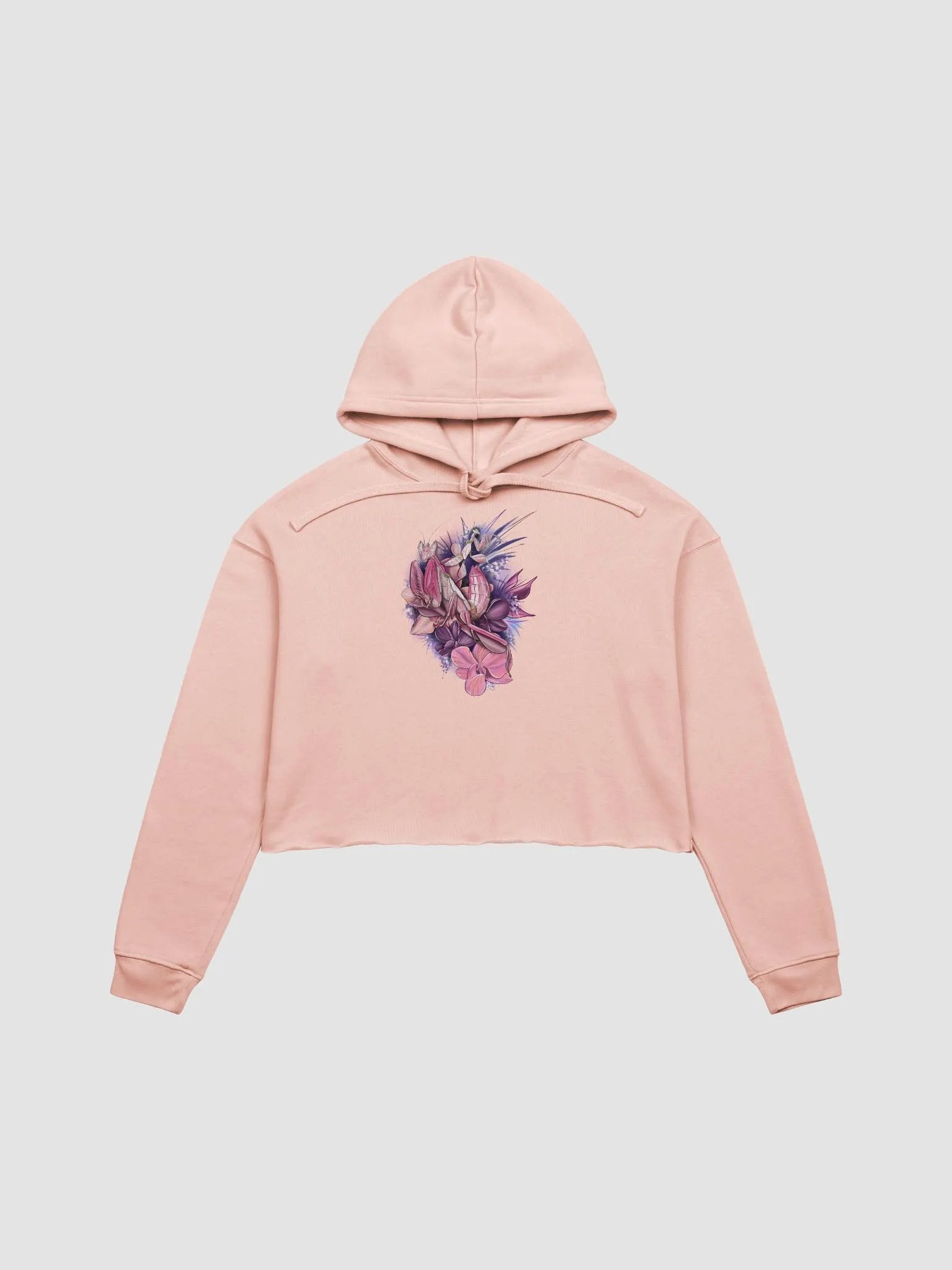 Hymenopus coronatus Crop Hoodie product image (1)