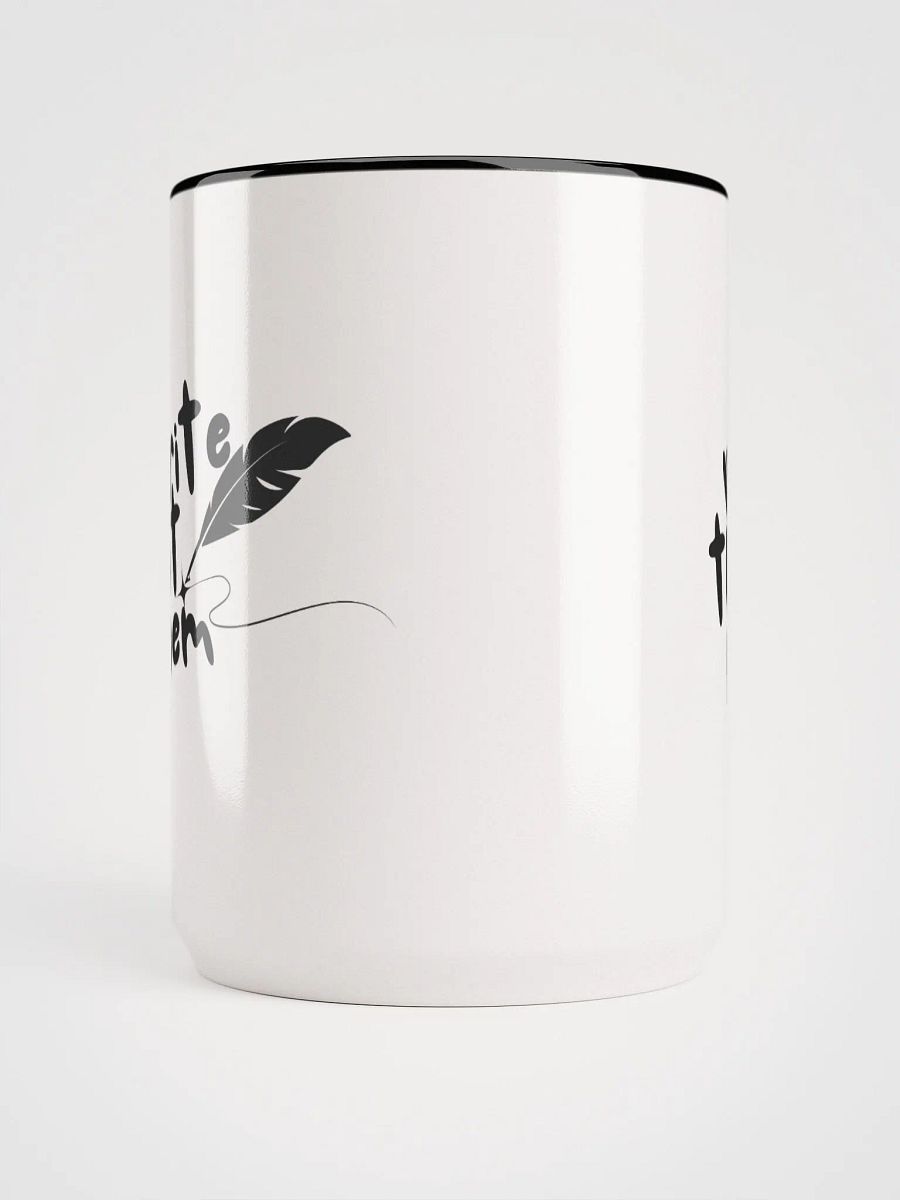 Write That Poem Two-Tone Ceramic Mug product image (5)