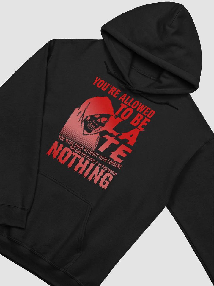 YOU"RE ALLOWED TO BE LATE (HOODY) product image (2)