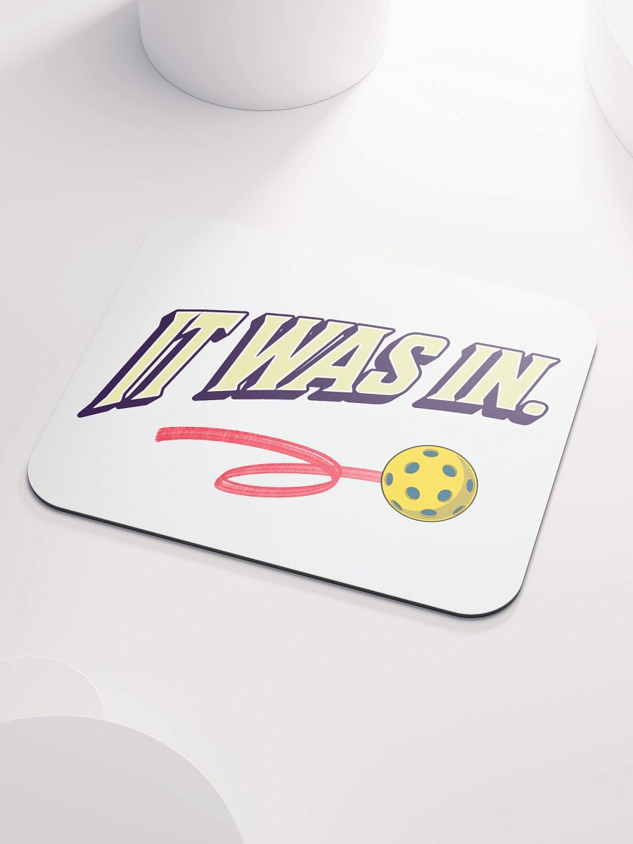 It Was In Pickleball Retro Movement Mouse Pad product image (3)
