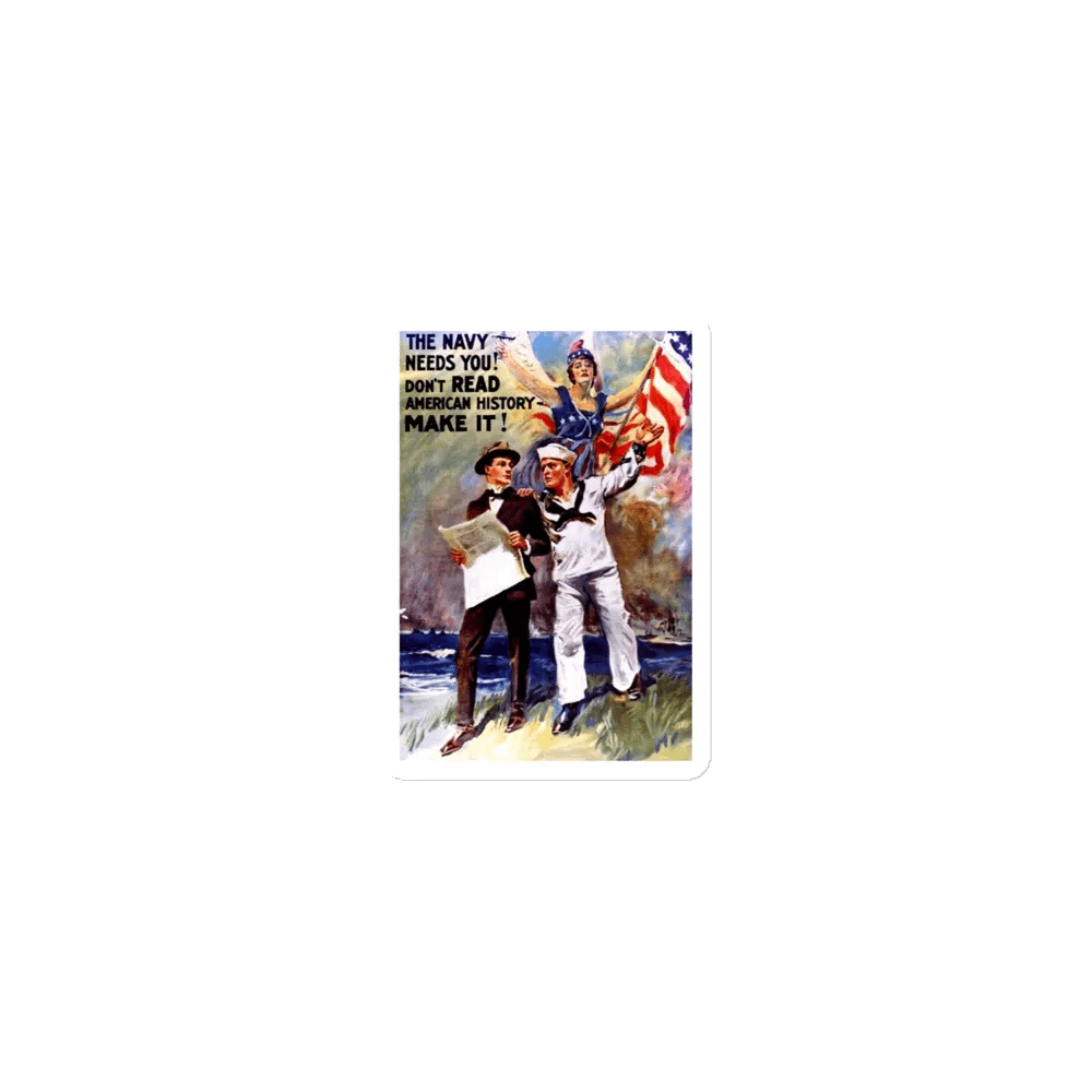 Don't Read American History - Make It (magnet) product image (1)