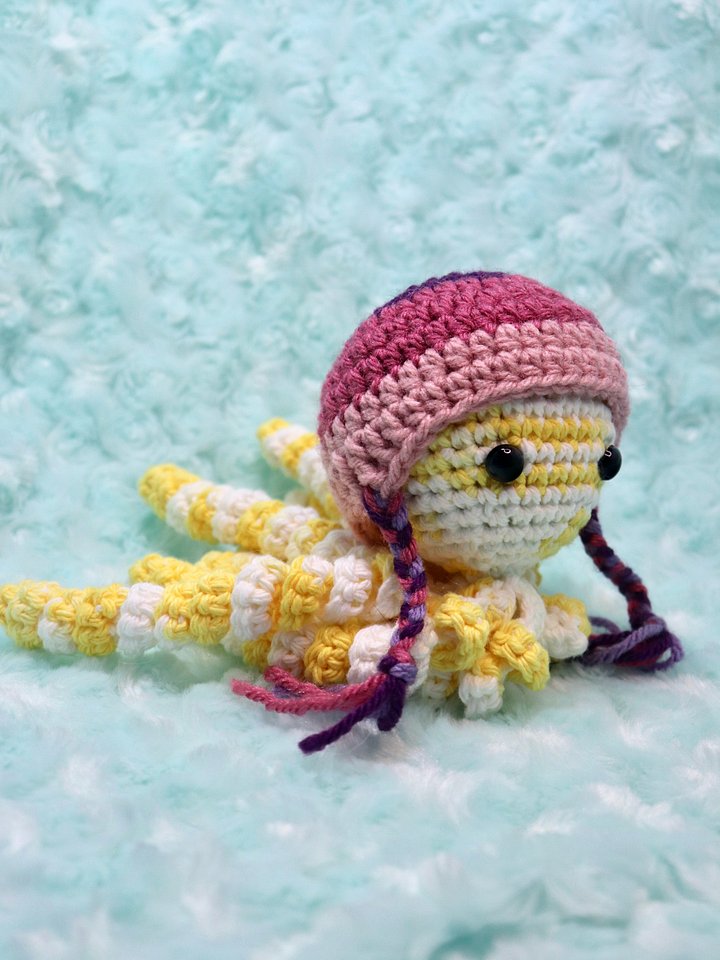 Yellow Snuggly Octopus product image (2)