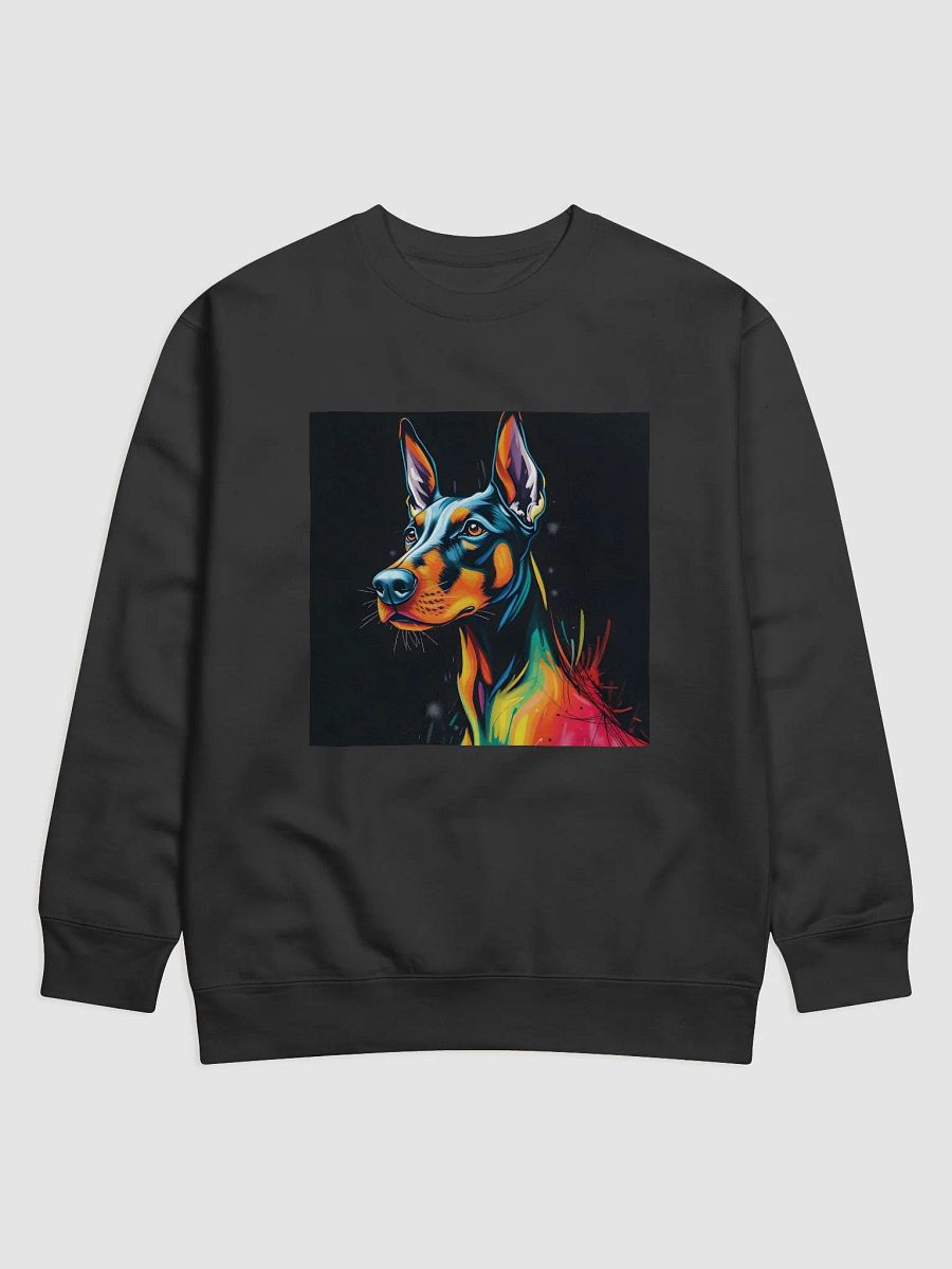 Vibrant Doberman Portrait Sweatshirt product image (2)