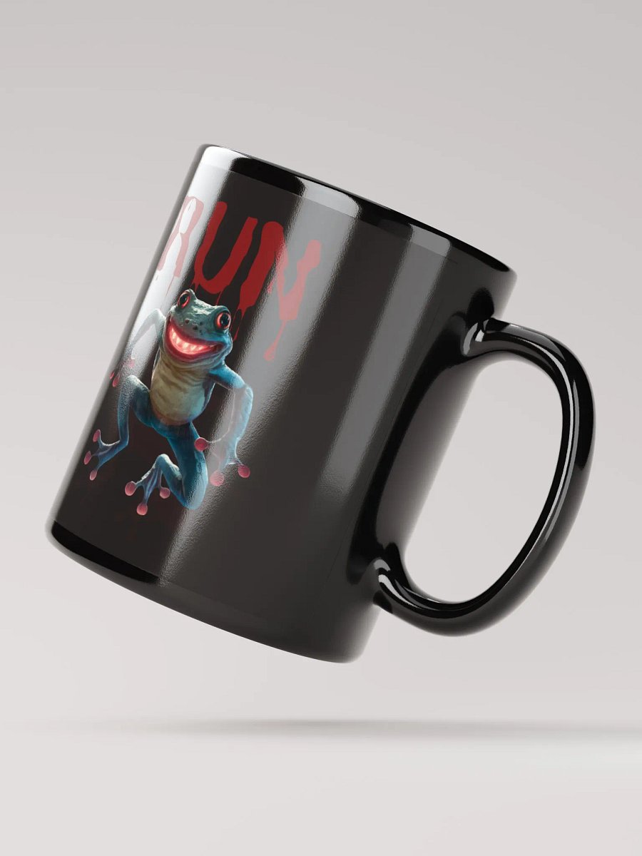Scary Frog Black Mug product image (2)