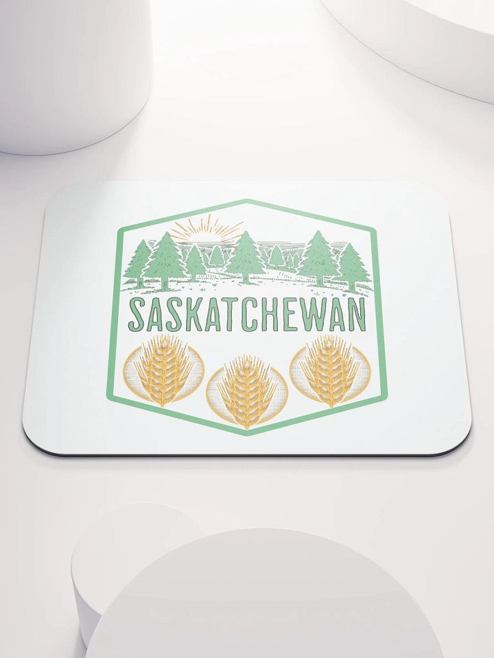Saskatchewan Tree Wheat Wilderness Mouse Pad product image (1)