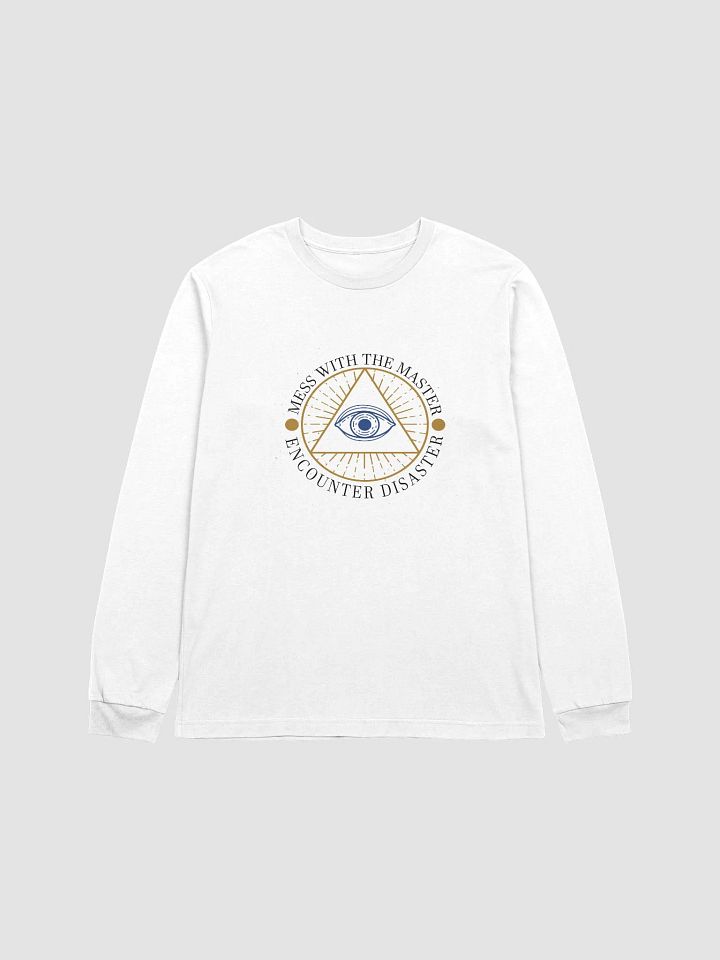 Mess With The Master, Encounter Disaster - Bella+Canvas Supersoft Long Sleeve T-Shirt product image (2)