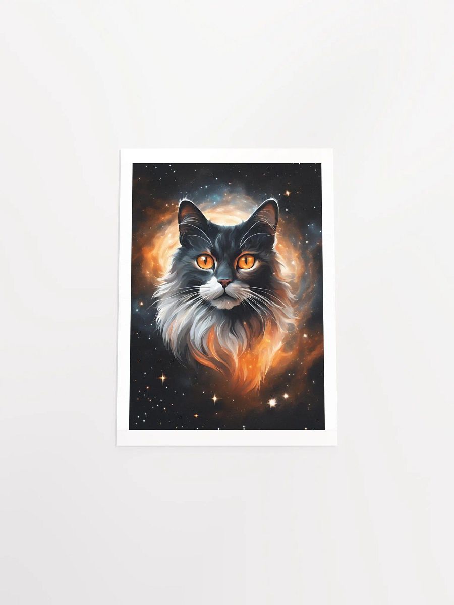 Cosmic Main Coon Cat Fantasy Poster product image (17)