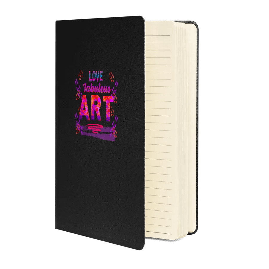 Vibrant Love ART Hardcover NotebookArt Lover's Delight Hardcover Notebook for art students moms daughters friends art teachers product image (3)