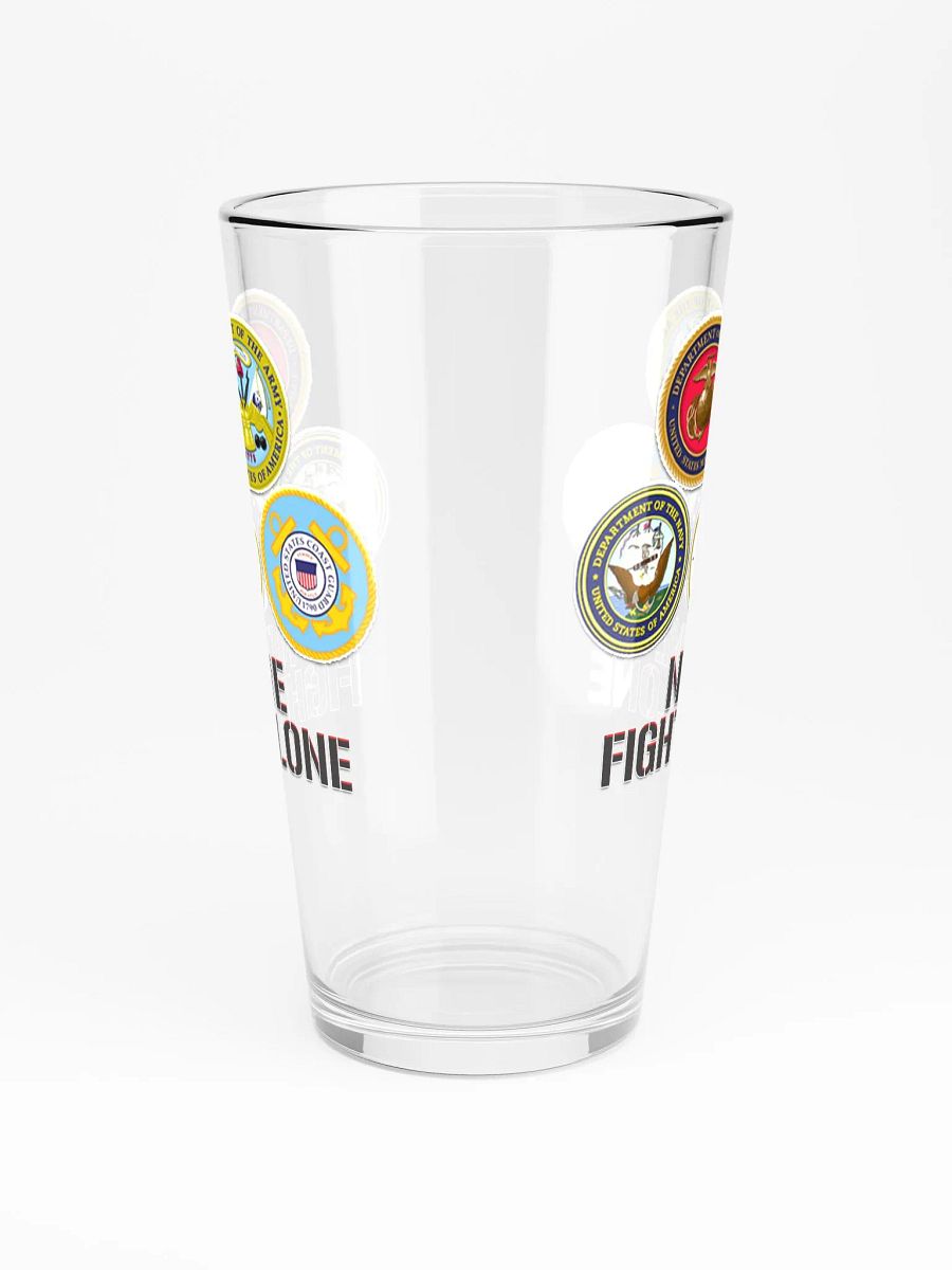 No One Fights Alone - Pint Glass product image (3)