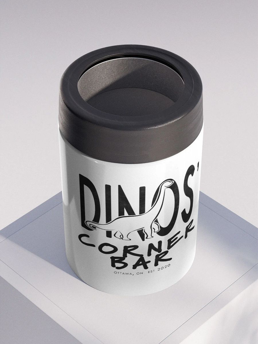 Dinos' Corner Bar Steel Koozie [Dark] product image (3)