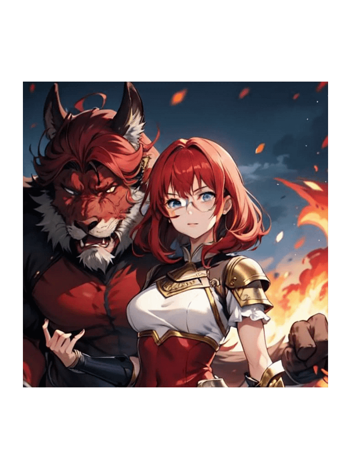Red K Warrior STICKERS product image (1)