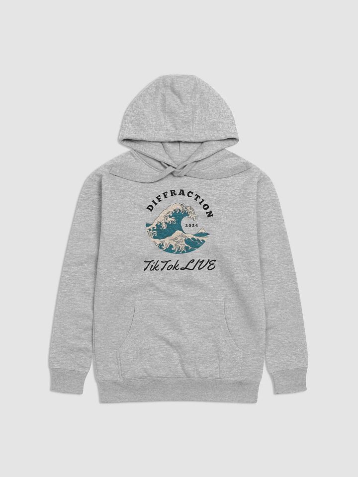 Diffraction Classic Hoodie - Light w/ Dark Lettering product image (1)